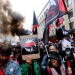 ANTIFA Militia Assembles—Campus Police Can’t Handle It… antifa, protest