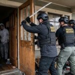 Suspect FOUND Hiding – Three Generations of a Family WIPED Out Law enforcement officers conducting a property recovery raid