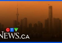 Wildfire Plume Engulfs Toronto — Doctors Alarmed Toronto’s air quality ranked worst in the world amid wildfires in the province